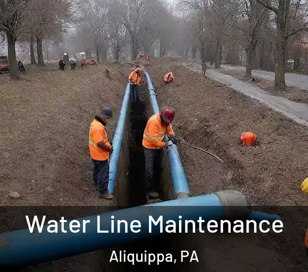  Water Line Maintenance Aliquippa, PA